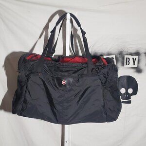 Victorinox Black and Red Duffel Bag 22x13x13